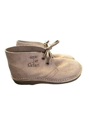 Men's Bata Kenya Original Safari leather boots beige size EU 44 Suede